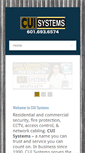Mobile Screenshot of cuisystems.com